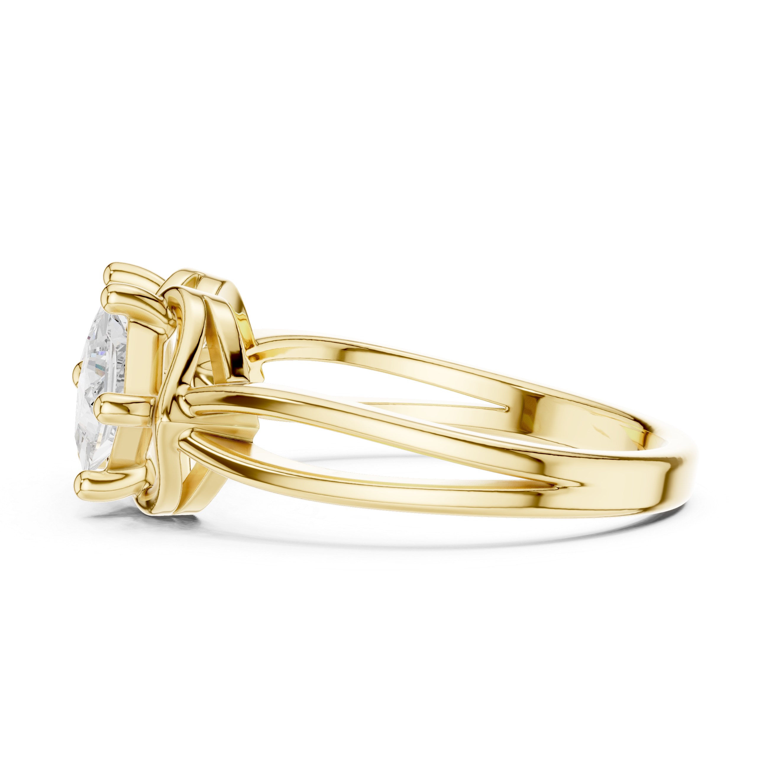 Lunar Lustre Lab Grown Diamond Ring