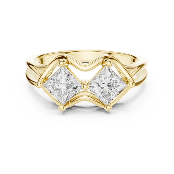 Lunar Lustre Lab Grown Diamond Ring