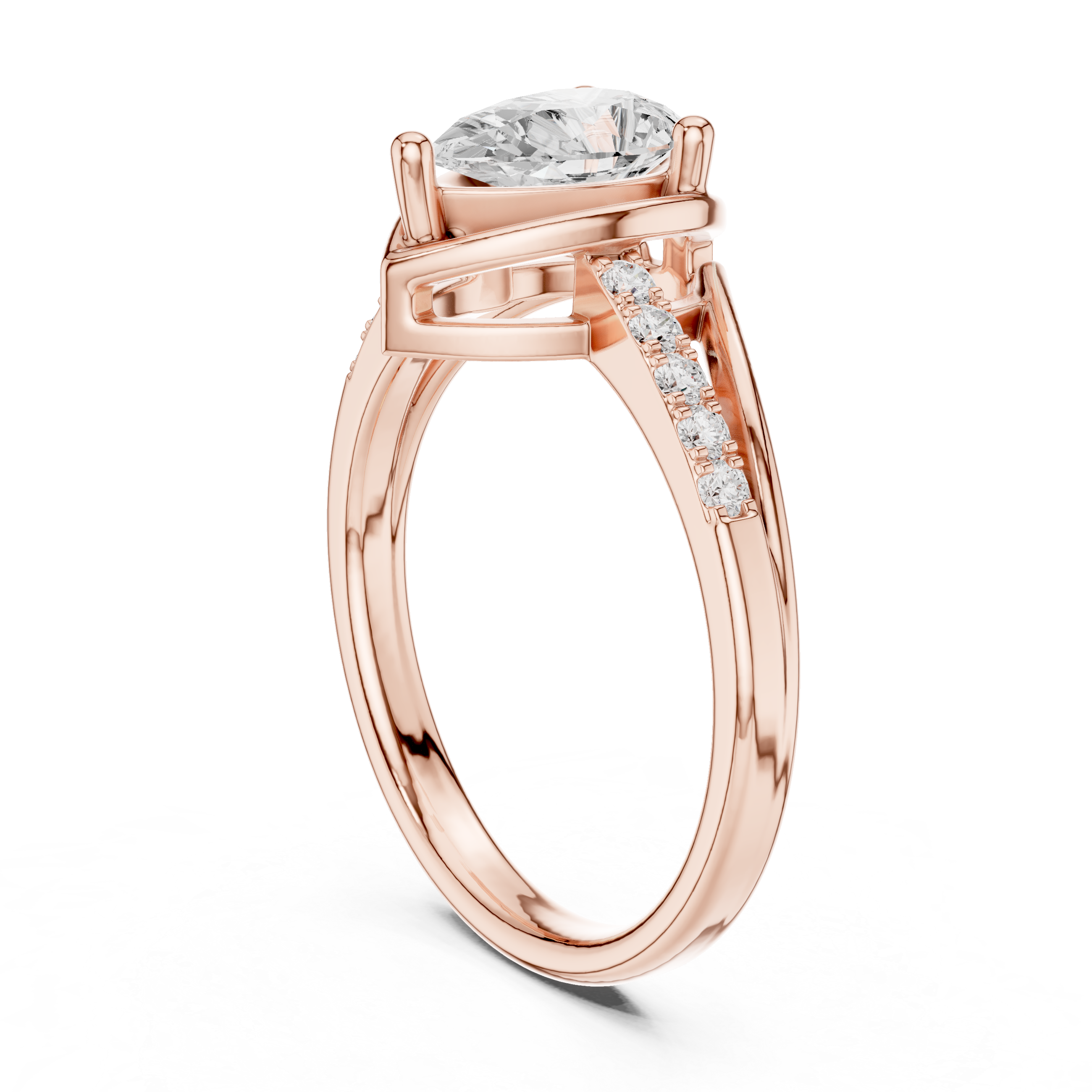 Eclipse Essence Lab Grown Diamond Ring