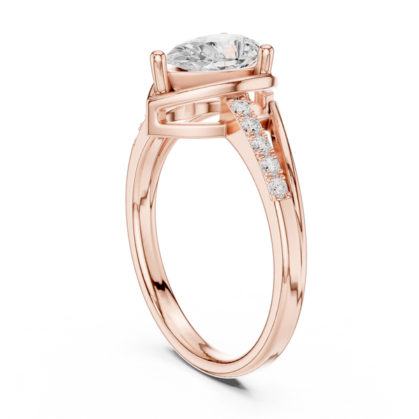Eclipse Essence Lab Grown Diamond Ring