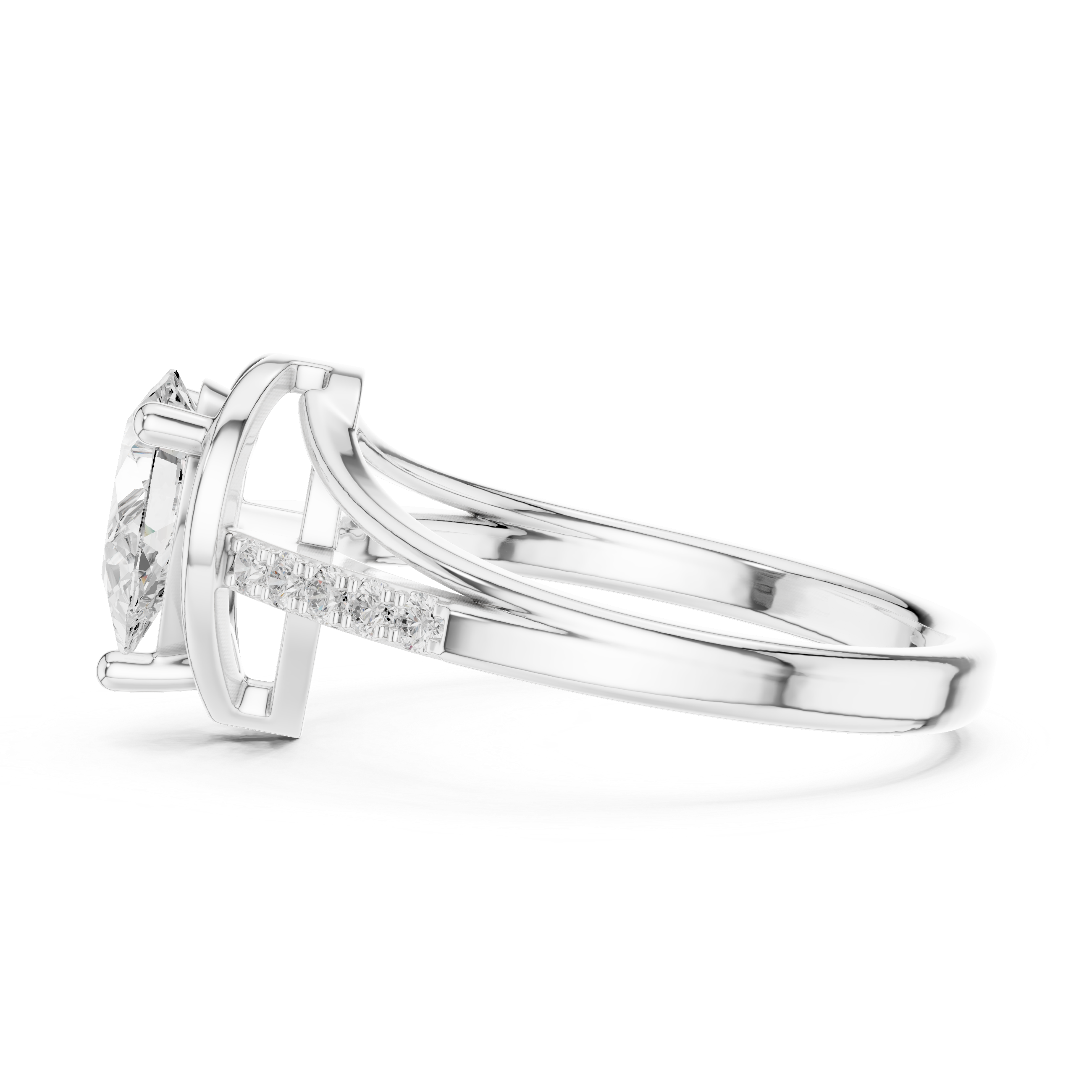 Eclipse Essence Lab Grown Diamond Ring