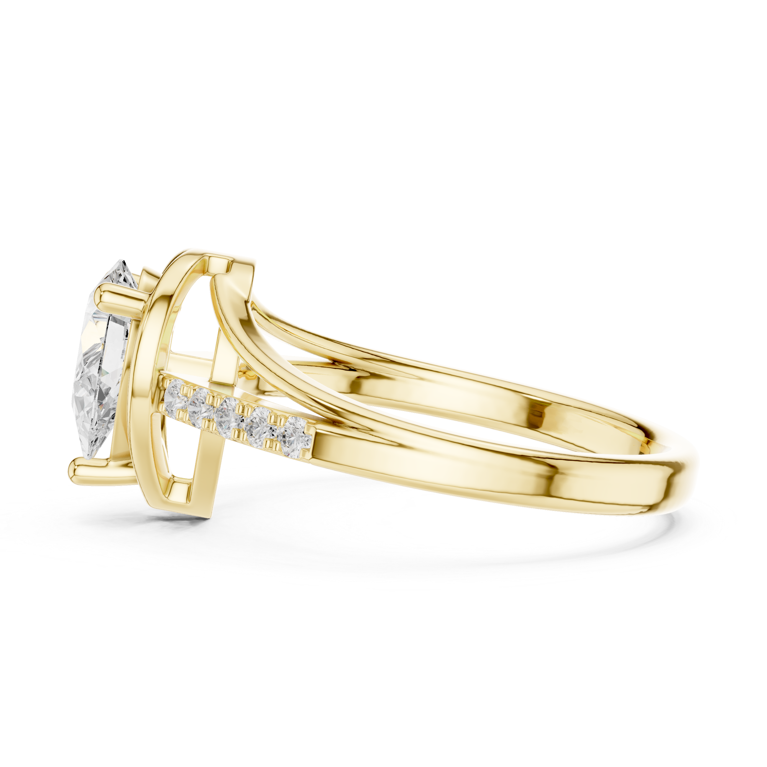 Eclipse Essence Lab Grown Diamond Ring