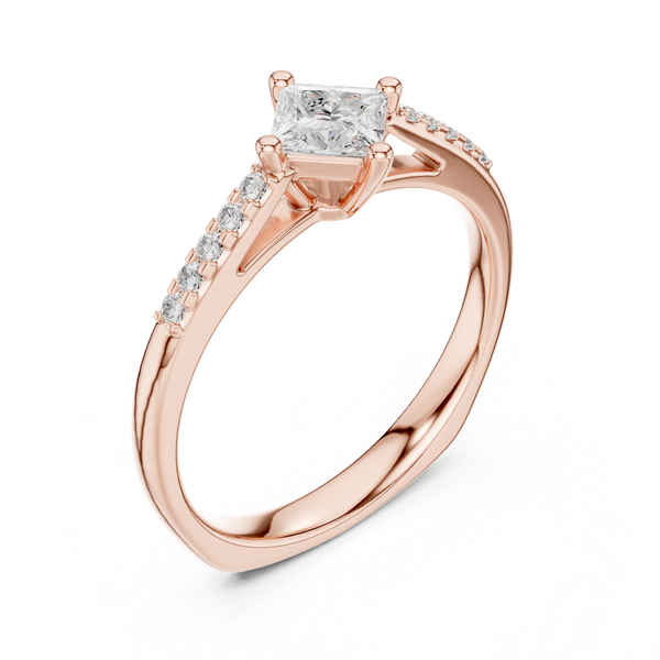 Flora Flame Lab Grown Diamond Ring
