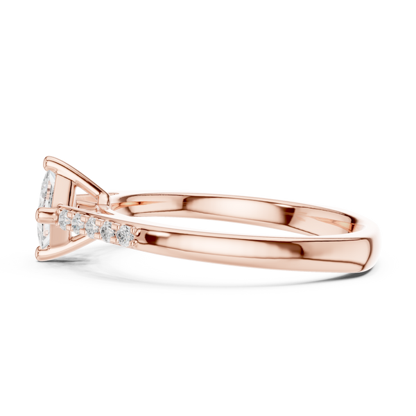 Flora Flame Lab Grown Diamond Ring