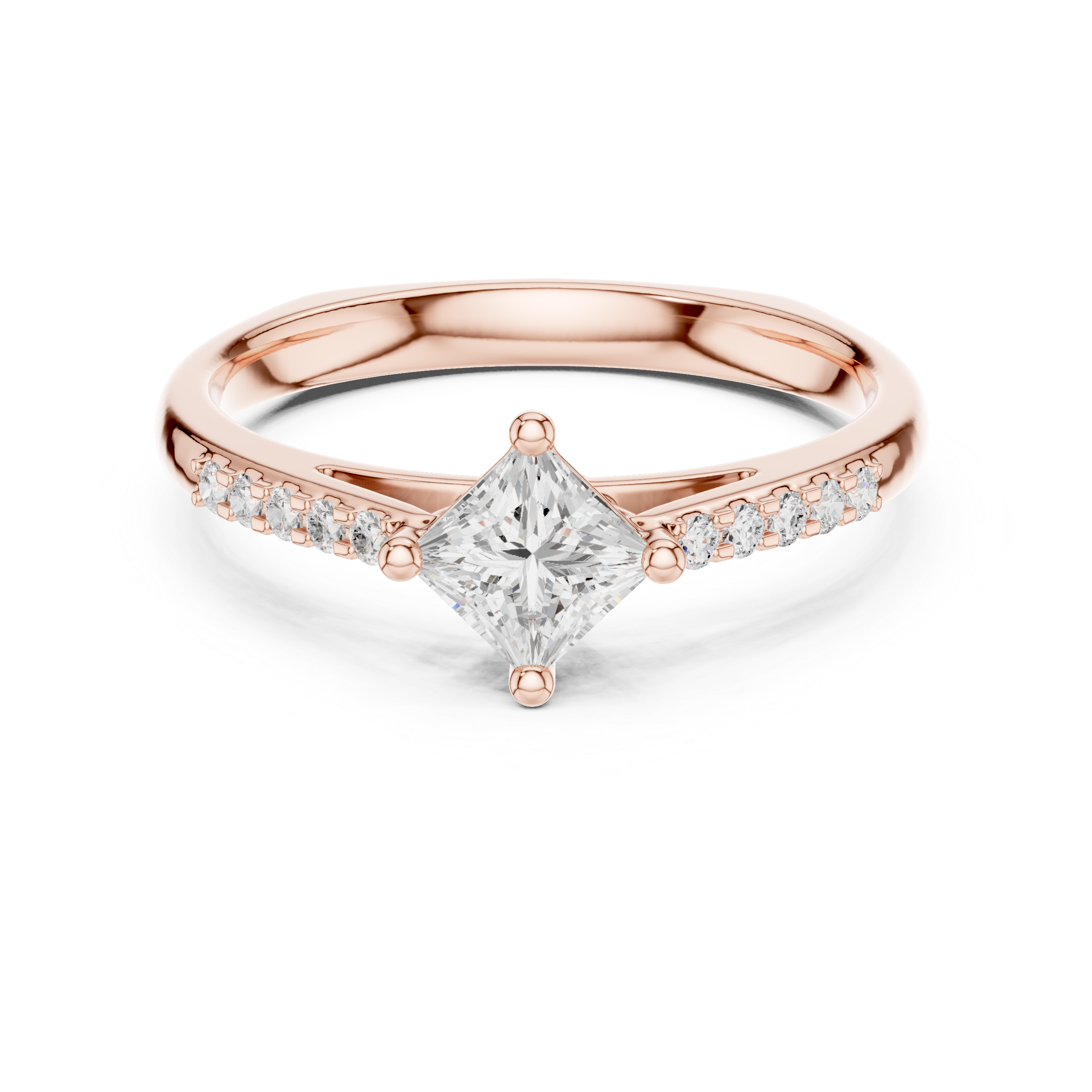 Flora Flame Lab Grown Diamond Ring
