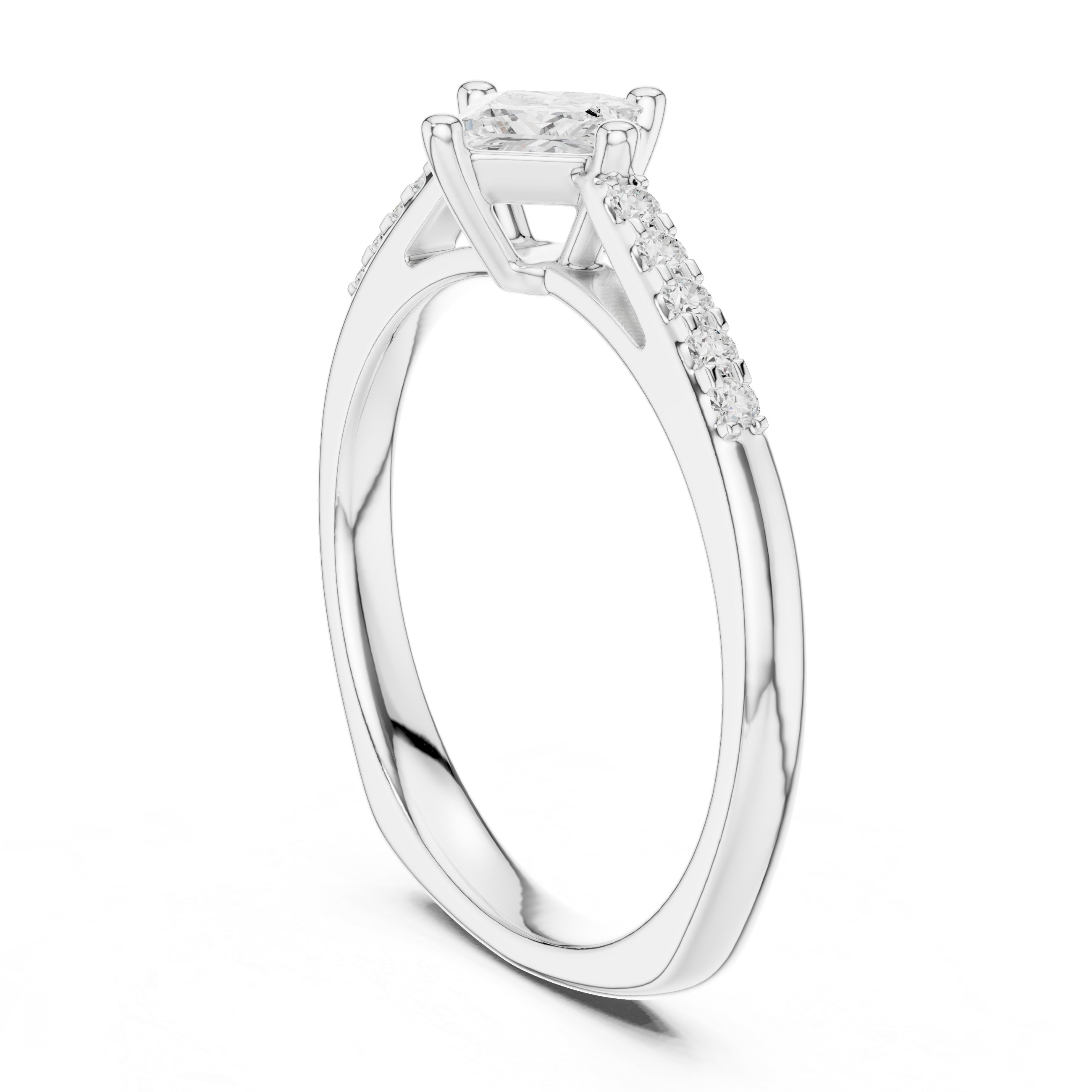 Flora Flame Lab Grown Diamond Ring