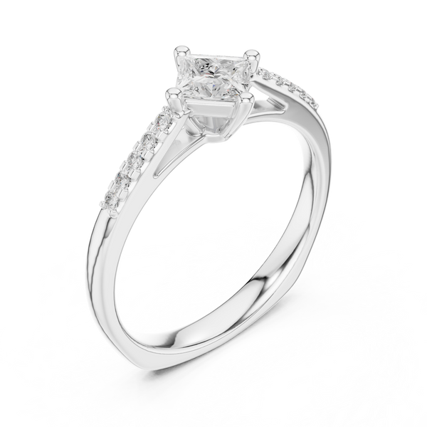 Flora Flame Lab Grown Diamond Ring