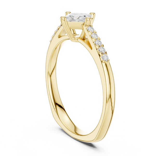 Flora Flame Lab Grown Diamond Ring