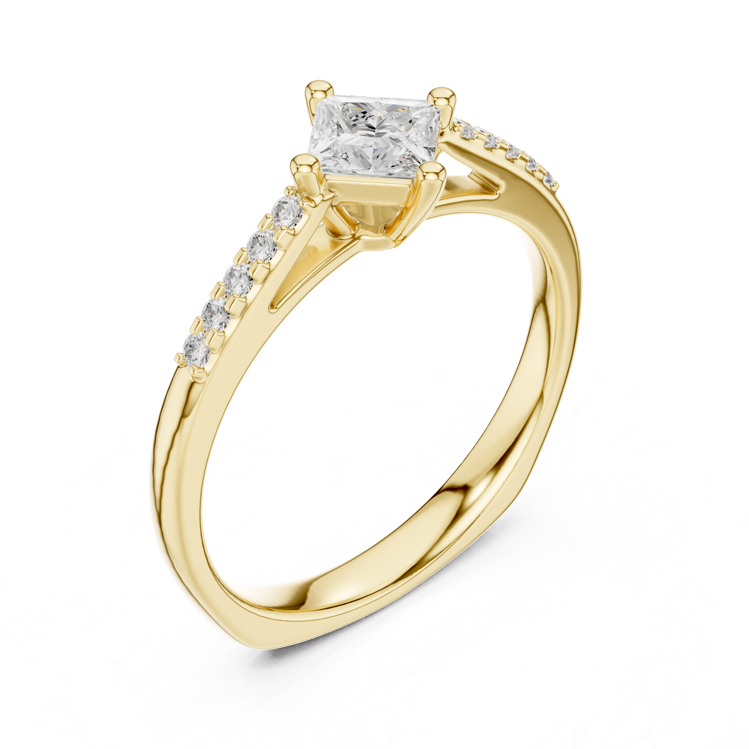 Flora Flame Lab Grown Diamond Ring