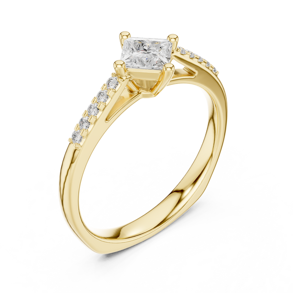 Flora Flame Lab Grown Diamond Ring