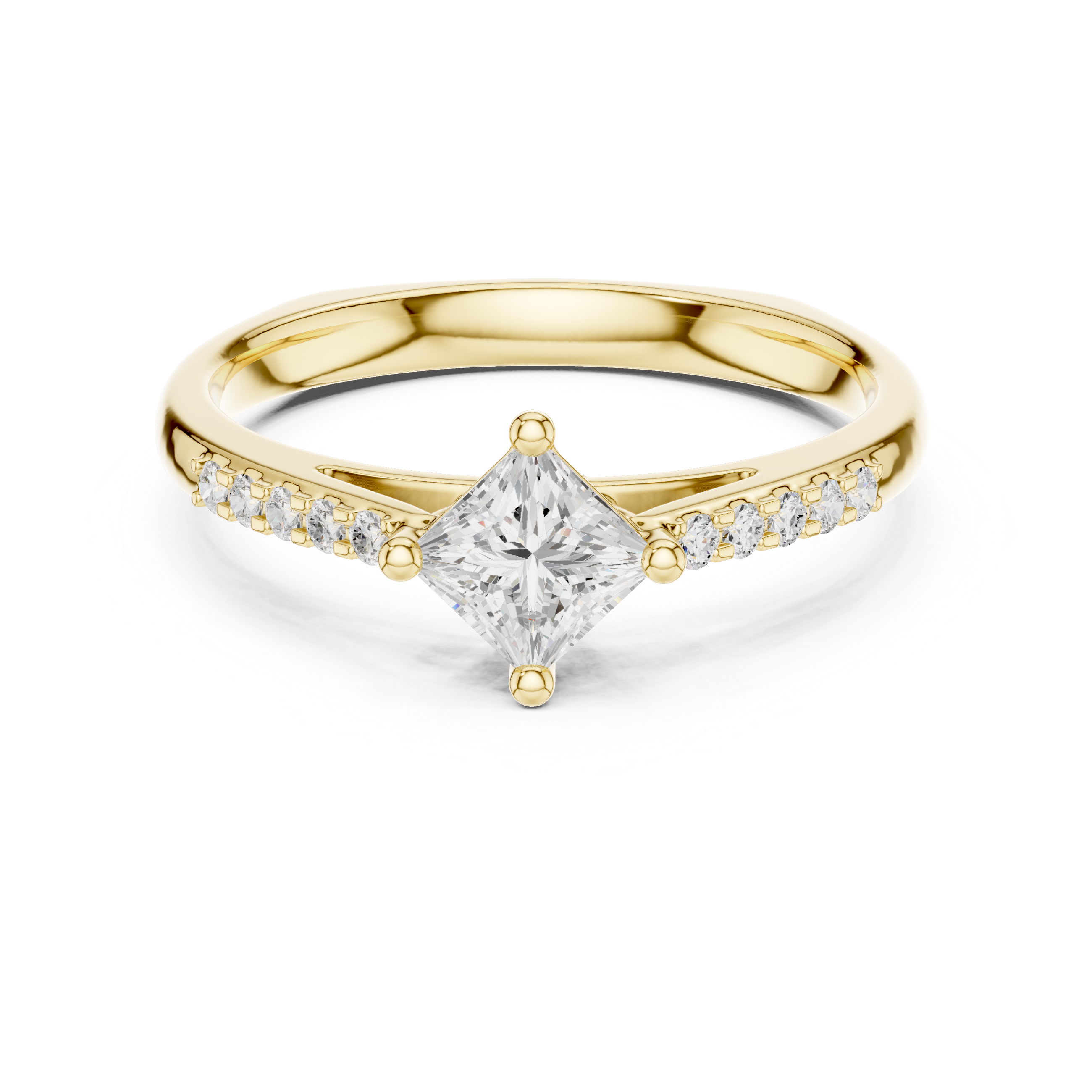 Flora Flame Lab Grown Diamond Ring