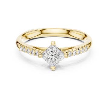 Flora Flame Lab Grown Diamond Ring