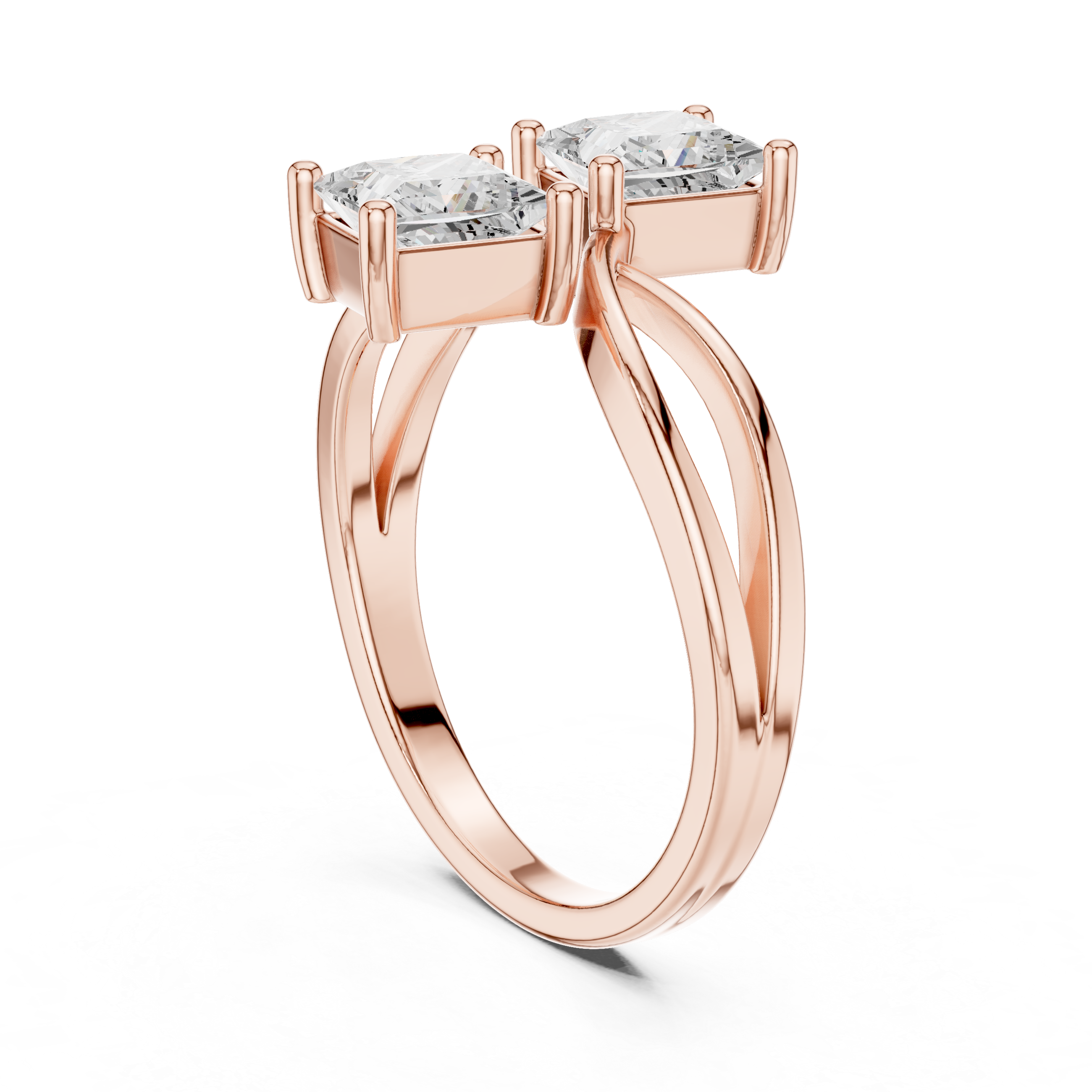 Elite Embrace Lab Grown Diamond Ring