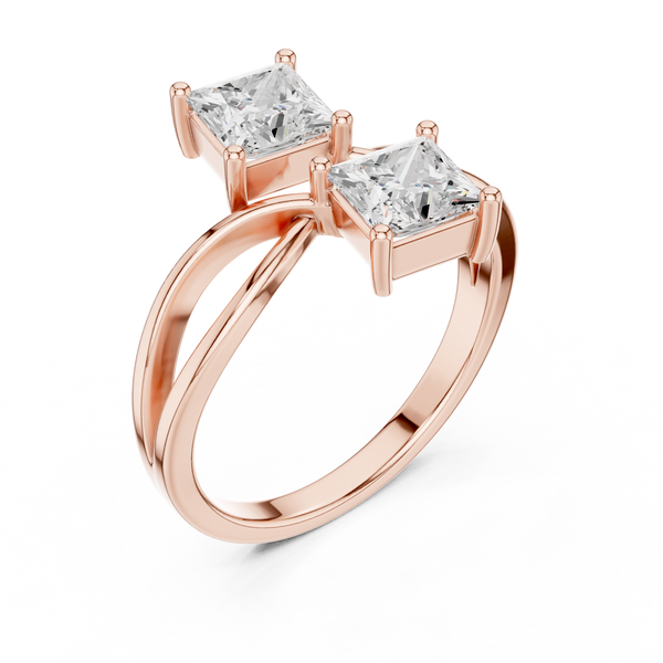 Elite Embrace Lab Grown Diamond Ring