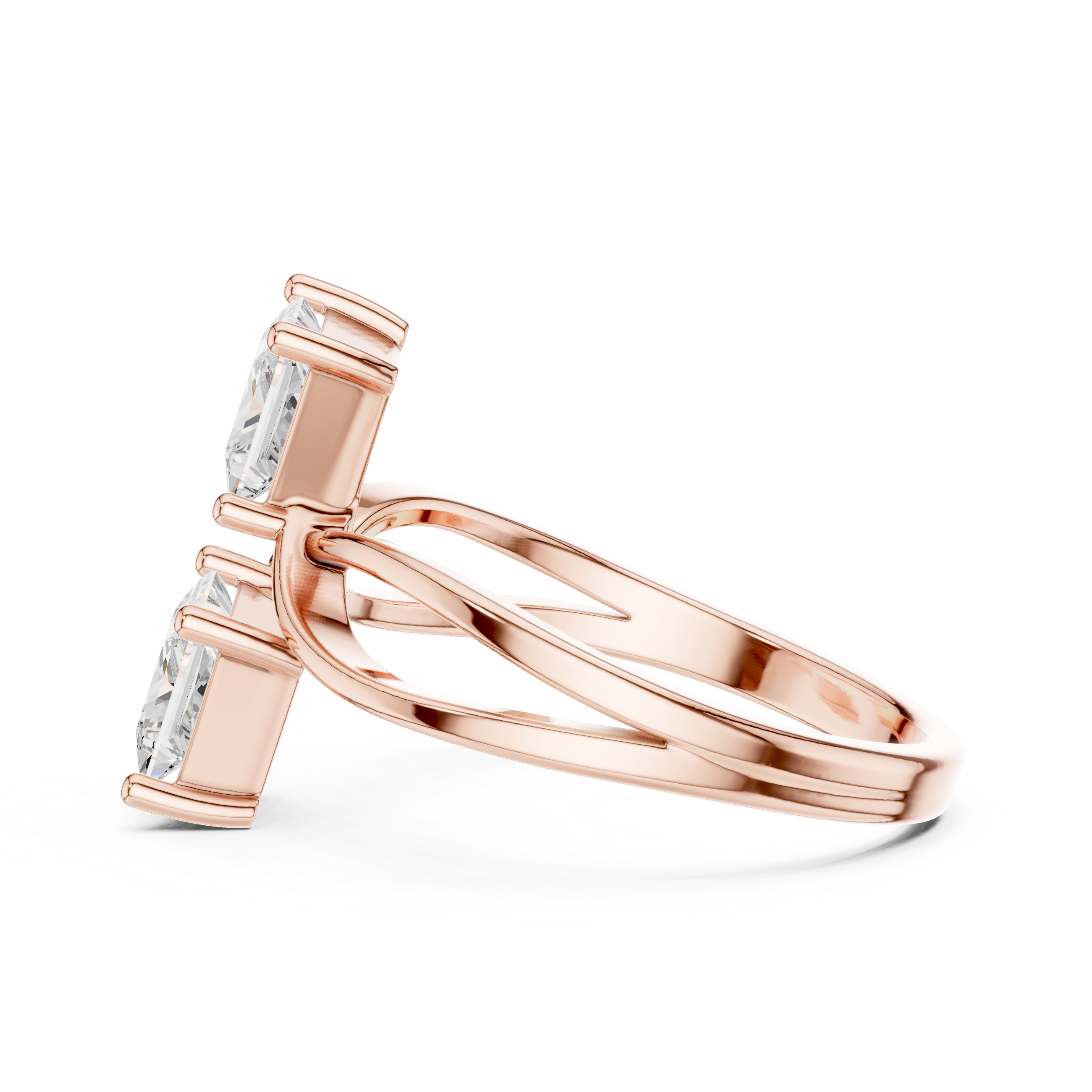 Elite Embrace Lab Grown Diamond Ring