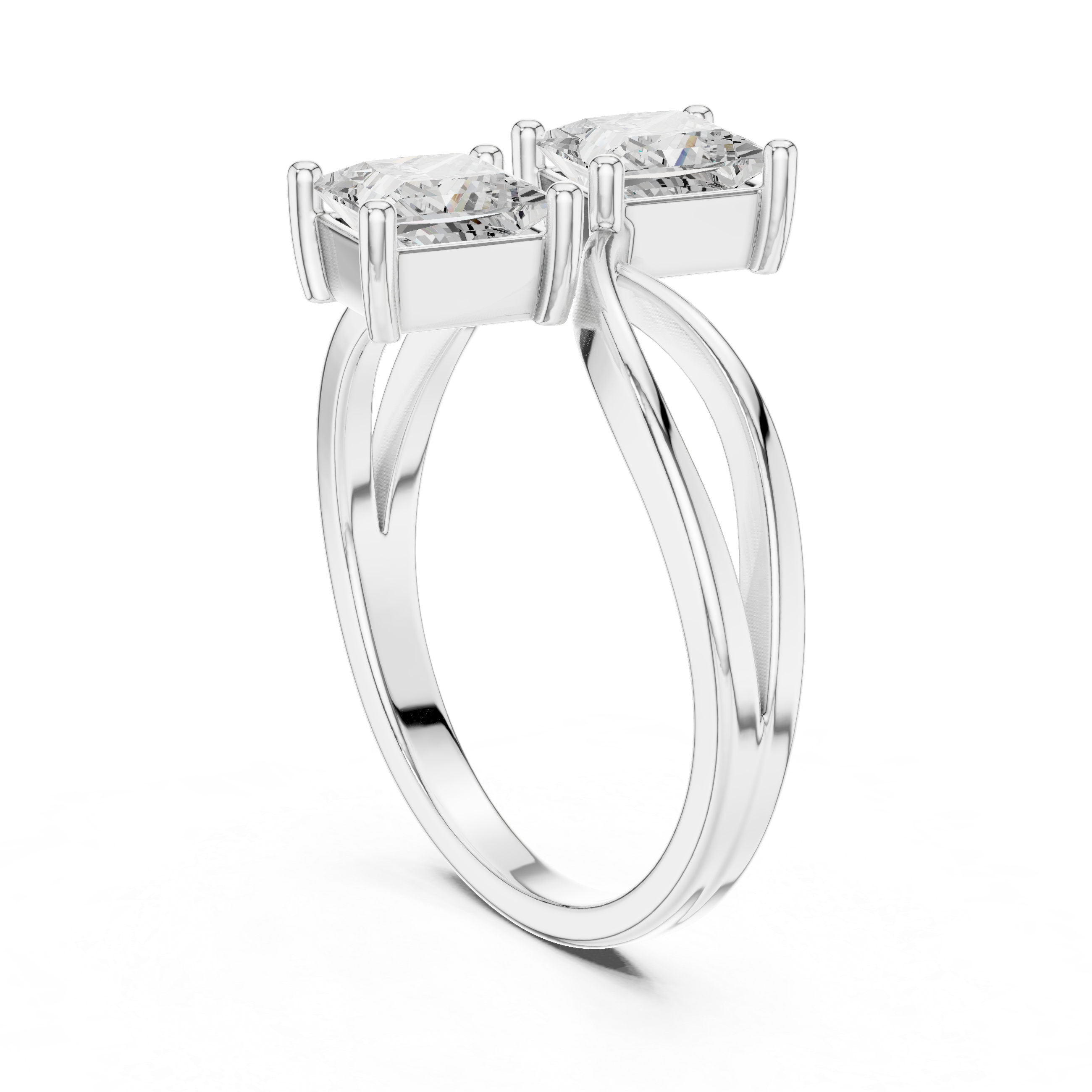 Elite Embrace Lab Grown Diamond Ring