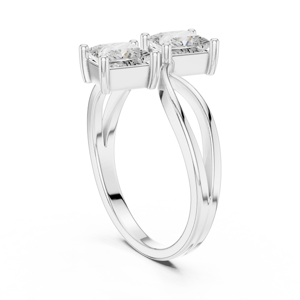Elite Embrace Lab Grown Diamond Ring