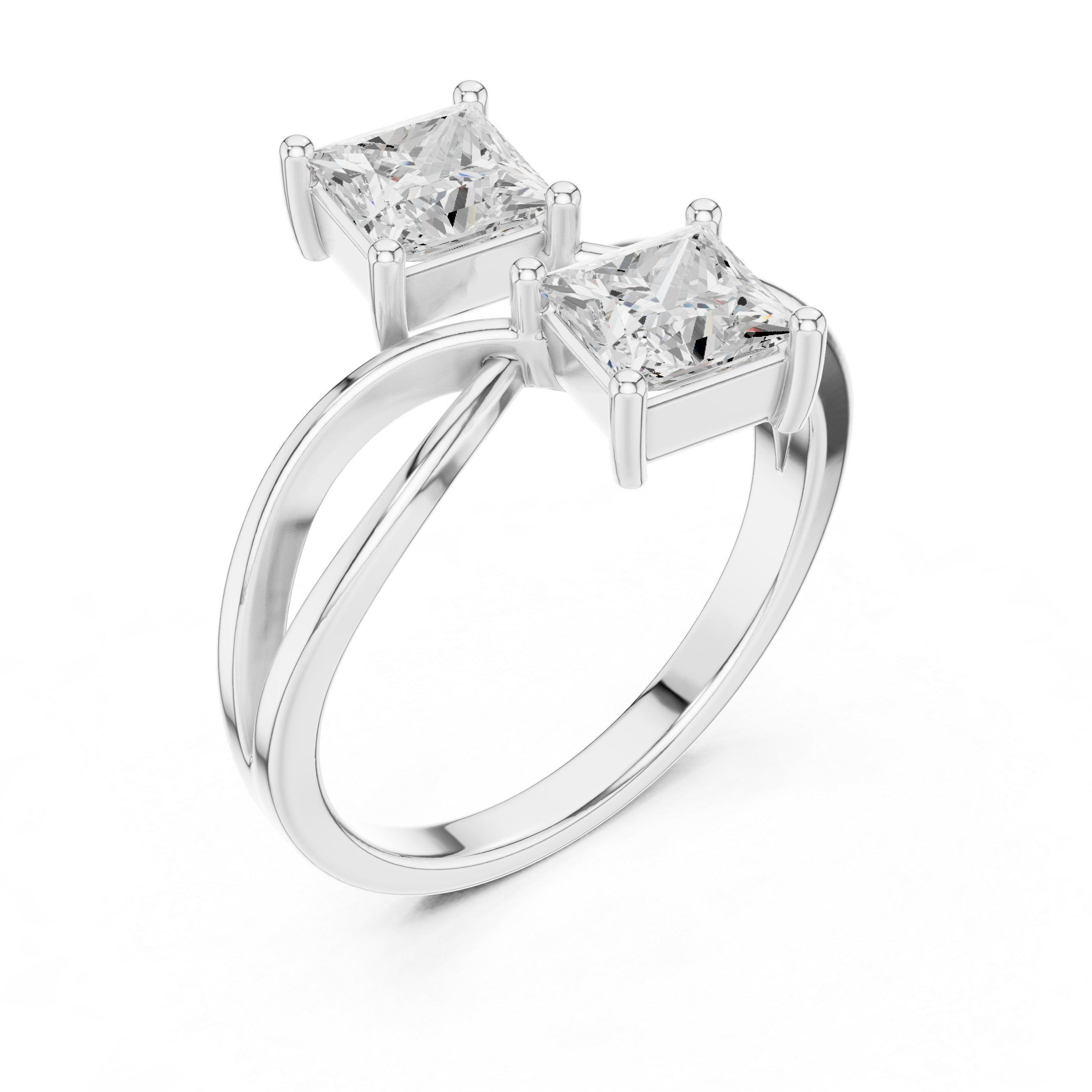 Elite Embrace Lab Grown Diamond Ring