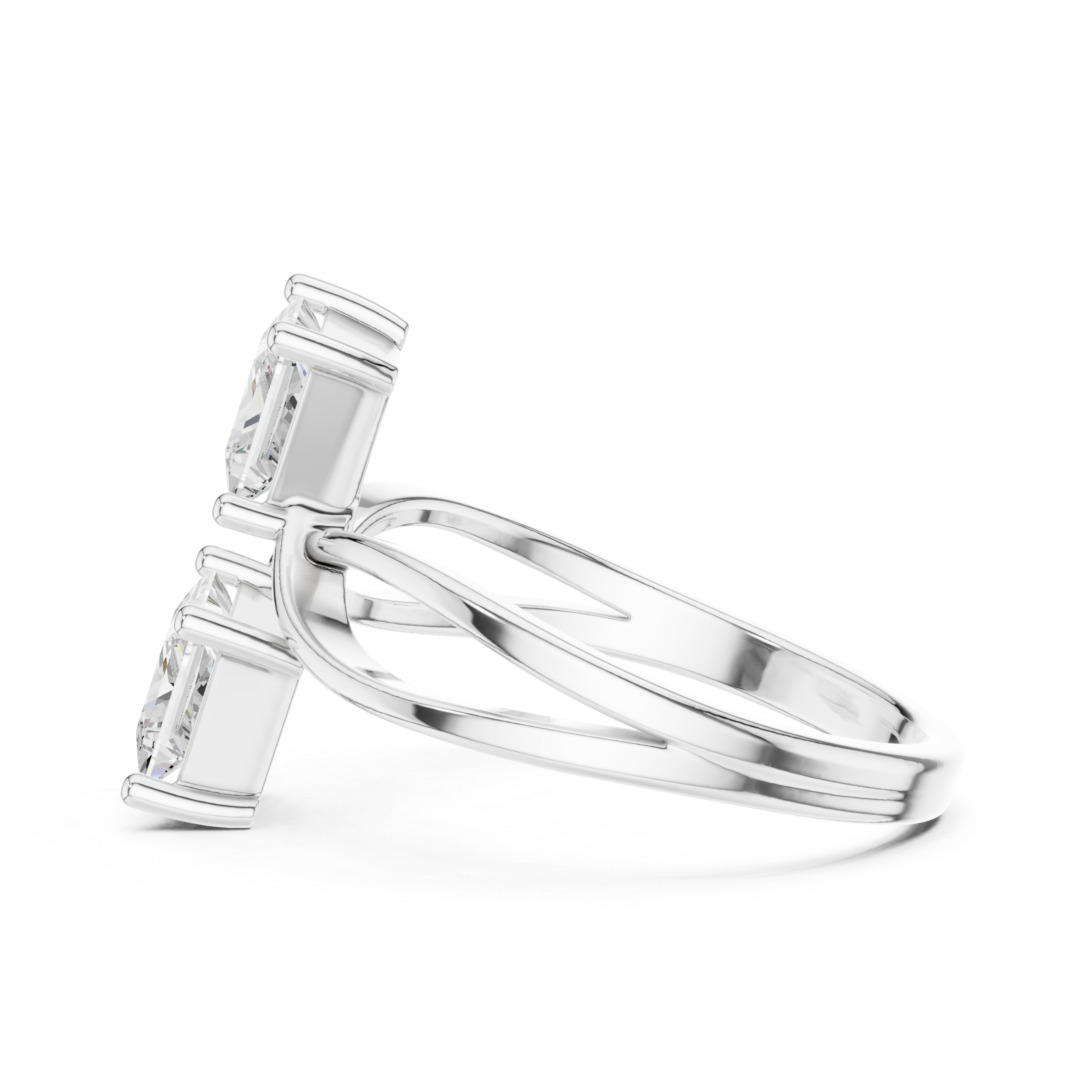 Elite Embrace Lab Grown Diamond Ring