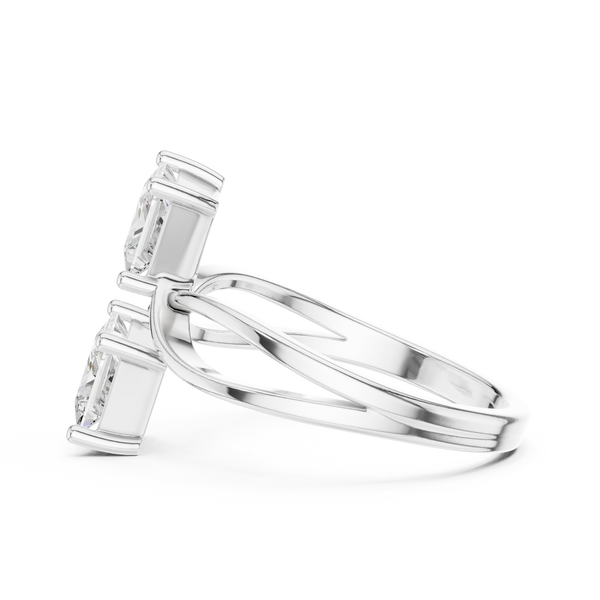 Elite Embrace Lab Grown Diamond Ring