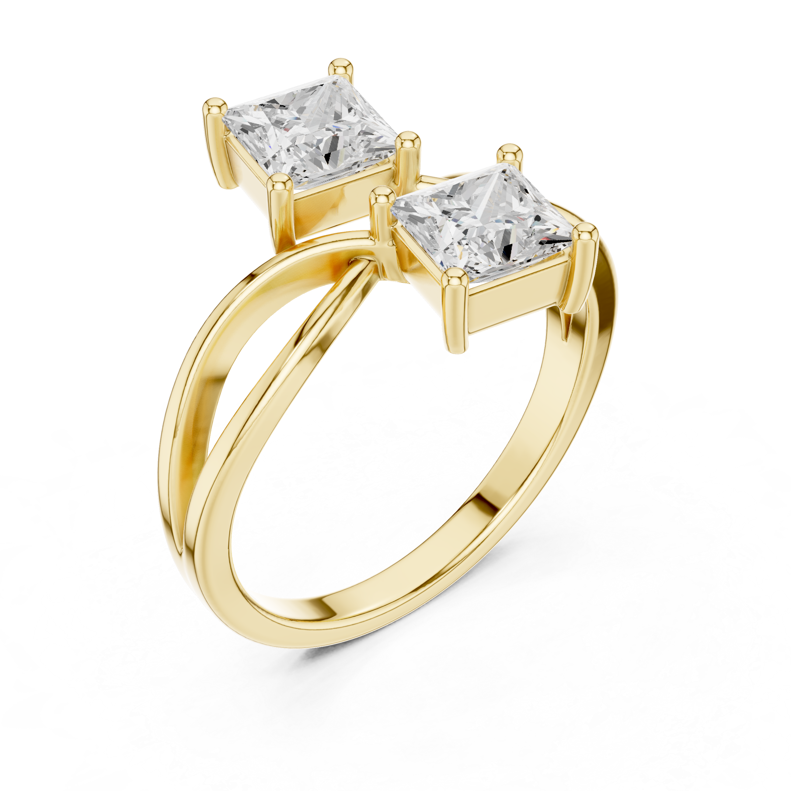 Elite Embrace Lab Grown Diamond Ring