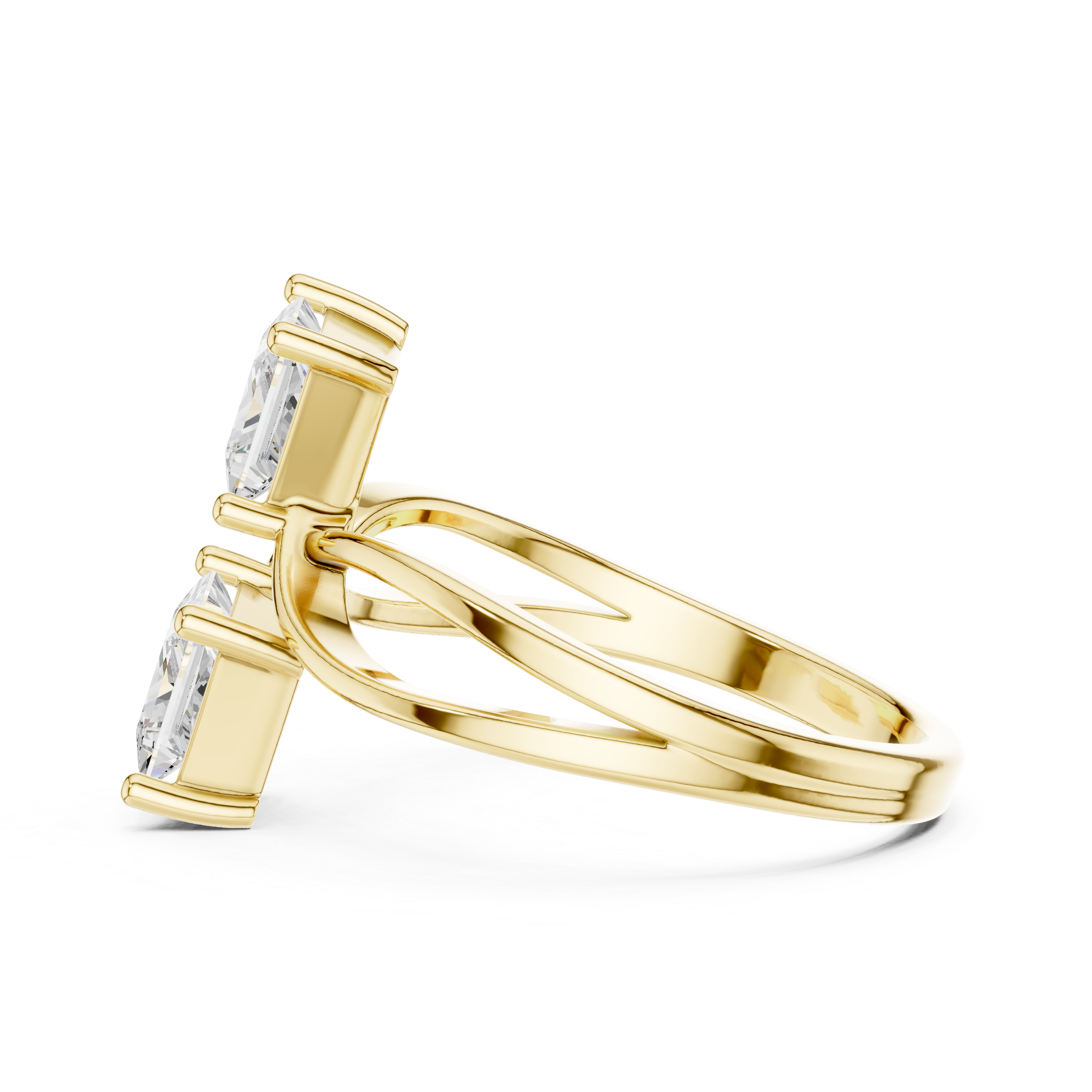 Elite Embrace Lab Grown Diamond Ring