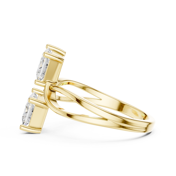 Elite Embrace Lab Grown Diamond Ring