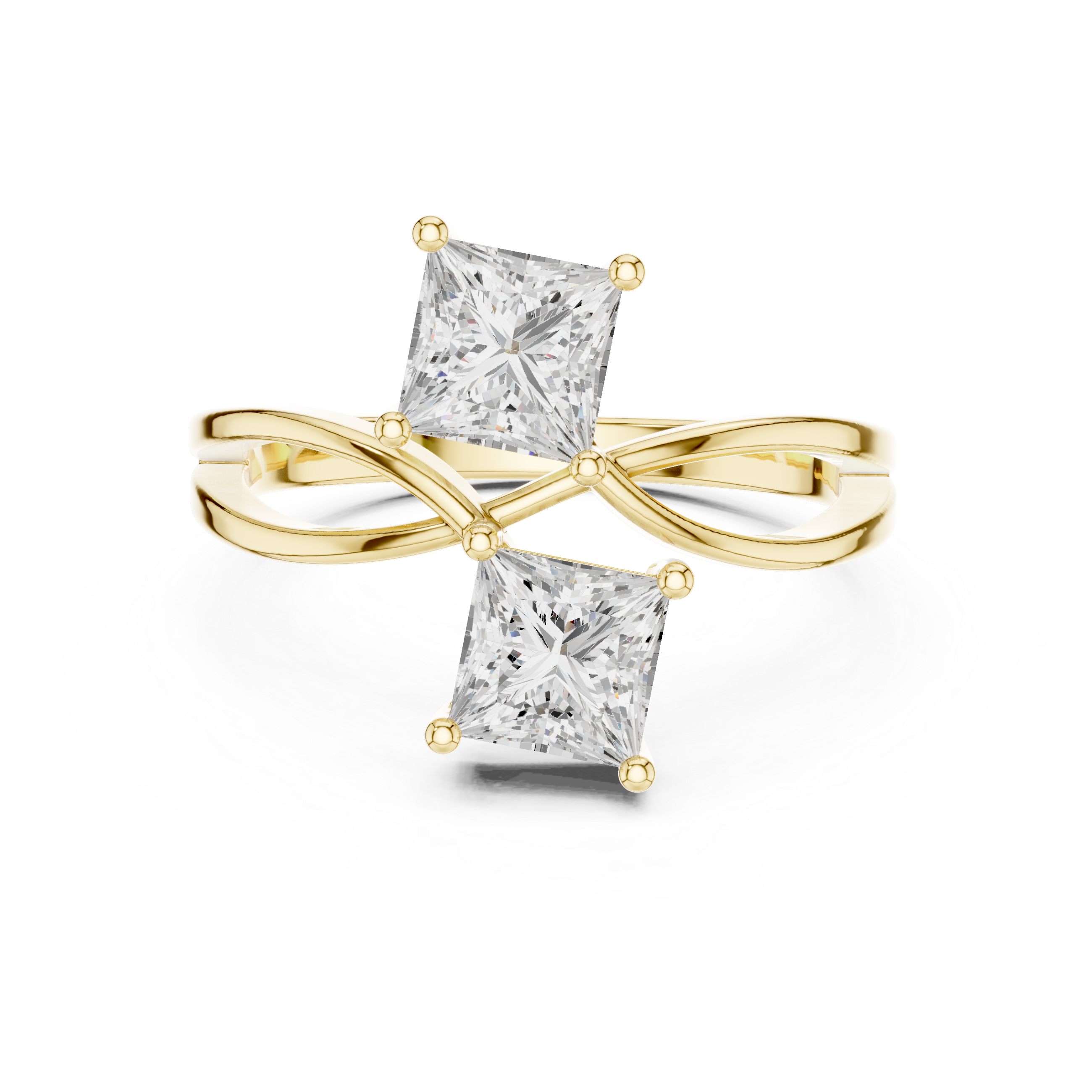 Elite Embrace Lab Grown Diamond Ring