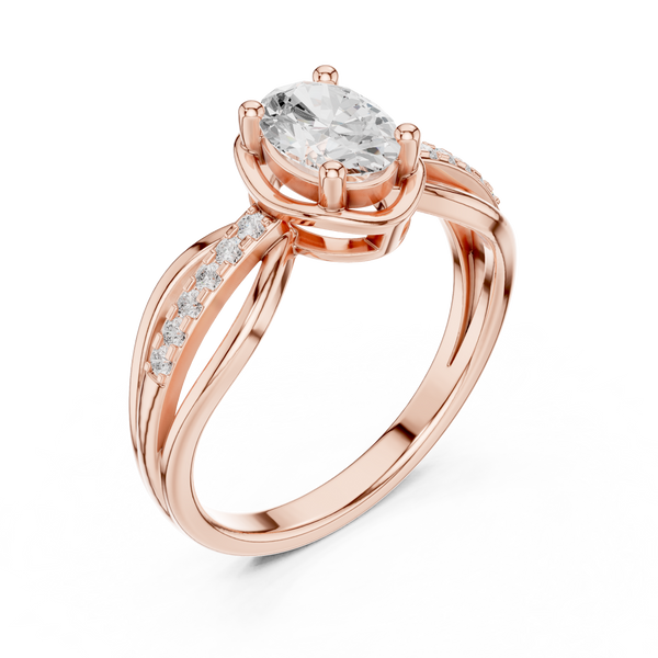 Stellar Solitaire Lab Grown Diamond Ring
