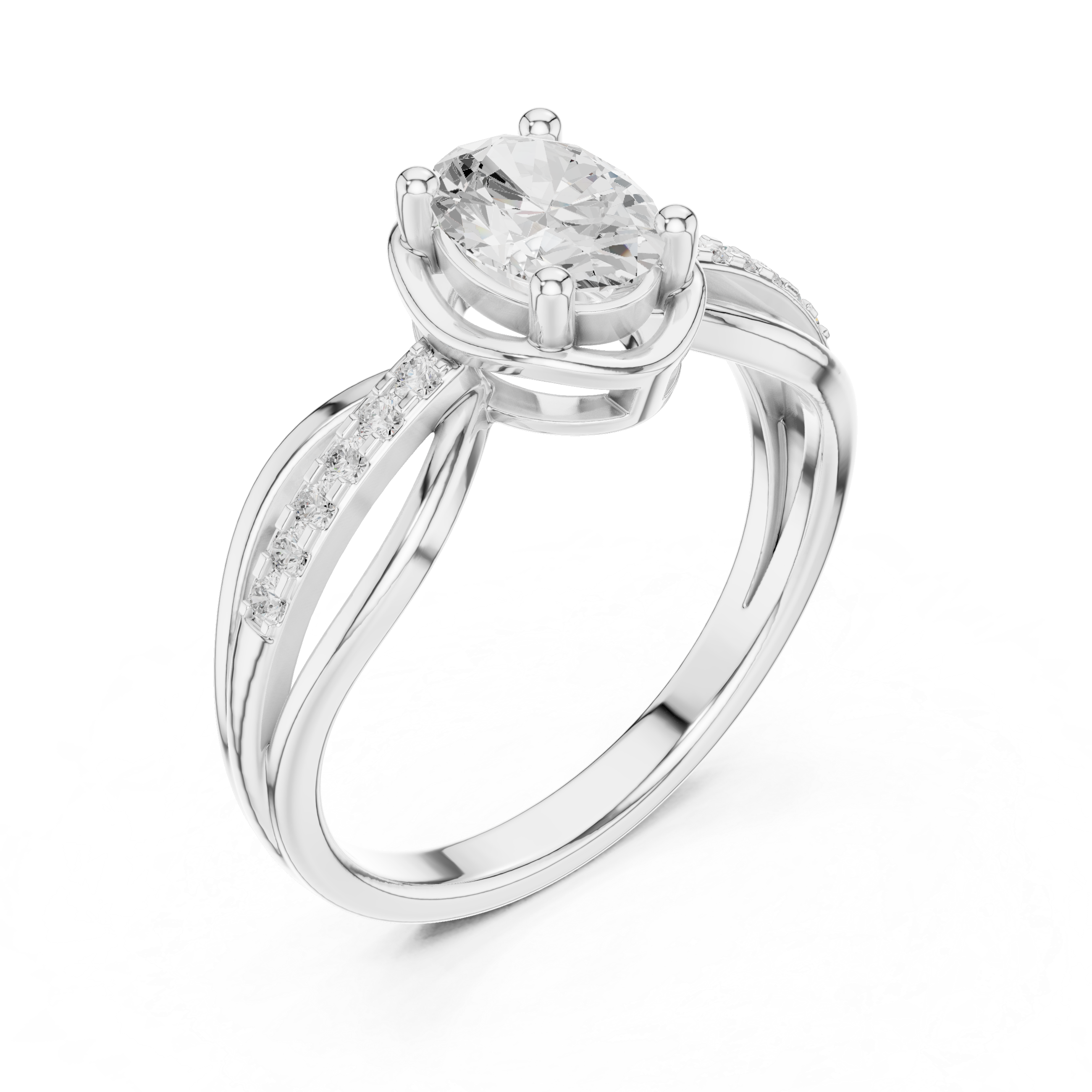 Stellar Solitaire Lab Grown Diamond Ring