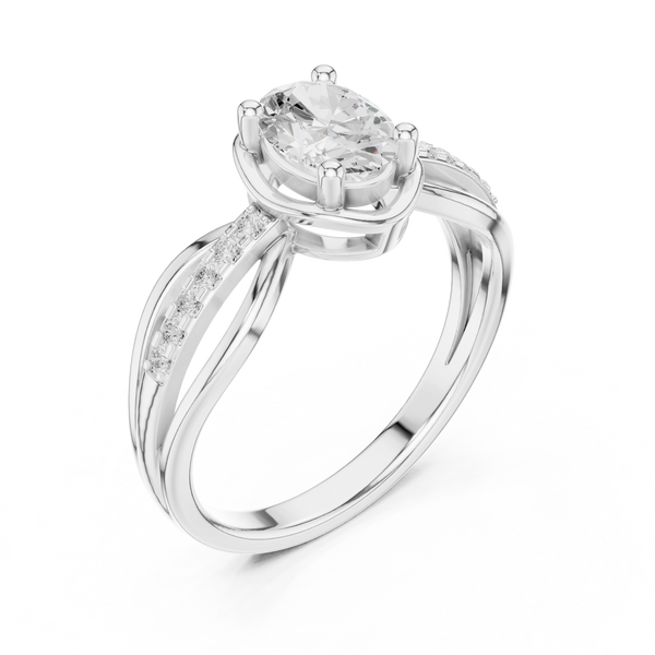 Stellar Solitaire Lab Grown Diamond Ring