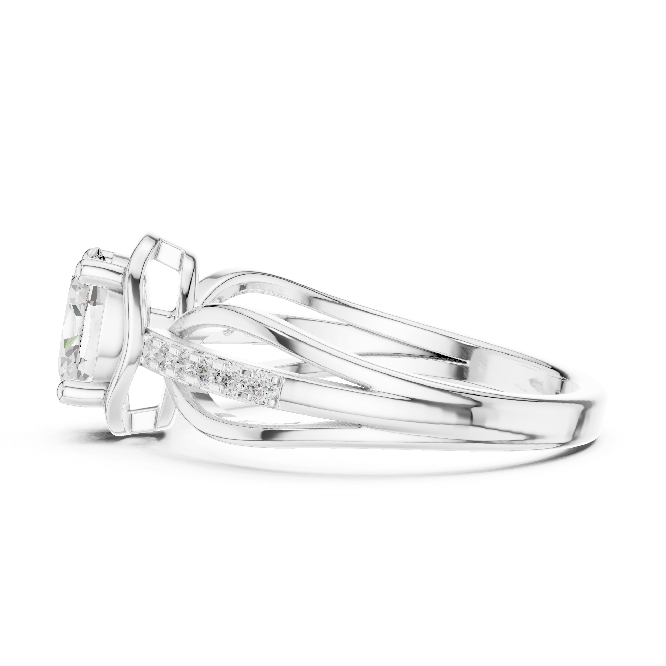 Stellar Solitaire Lab Grown Diamond Ring