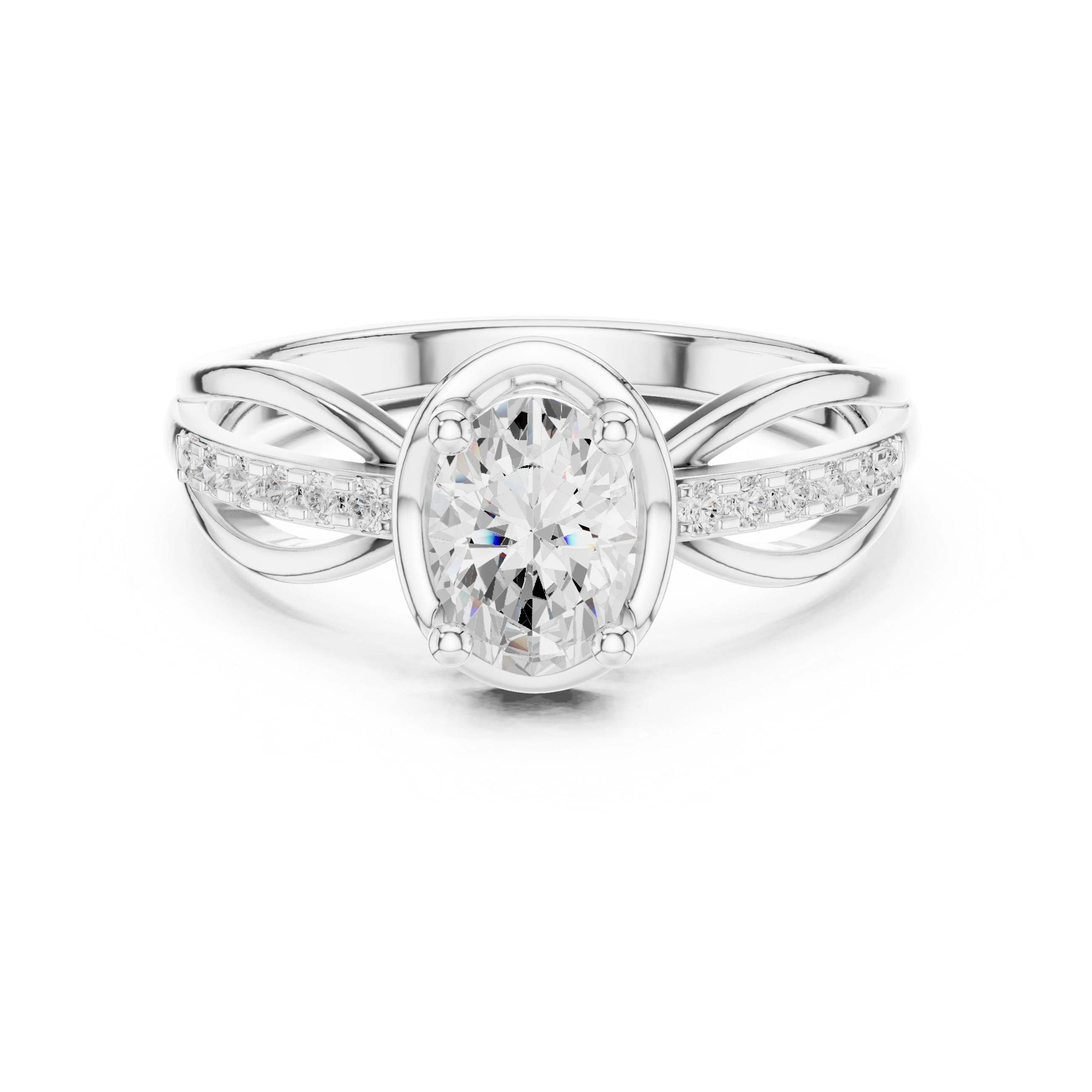Stellar Solitaire Lab Grown Diamond Ring