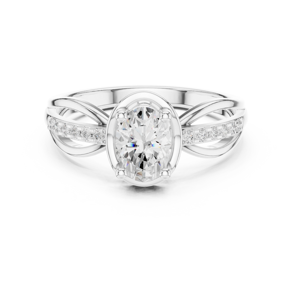 Stellar Solitaire Lab Grown Diamond Ring
