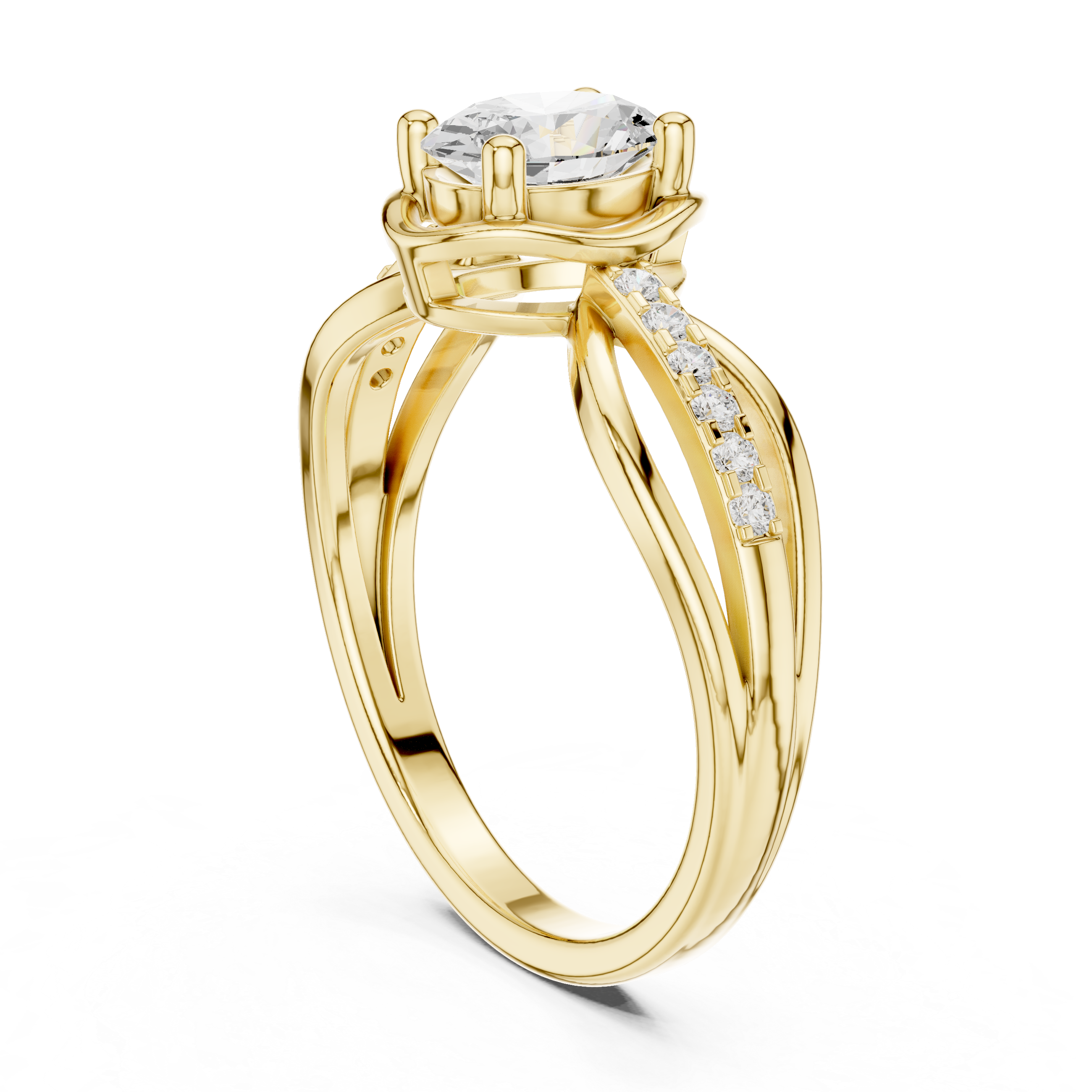 Stellar Solitaire Lab Grown Diamond Ring