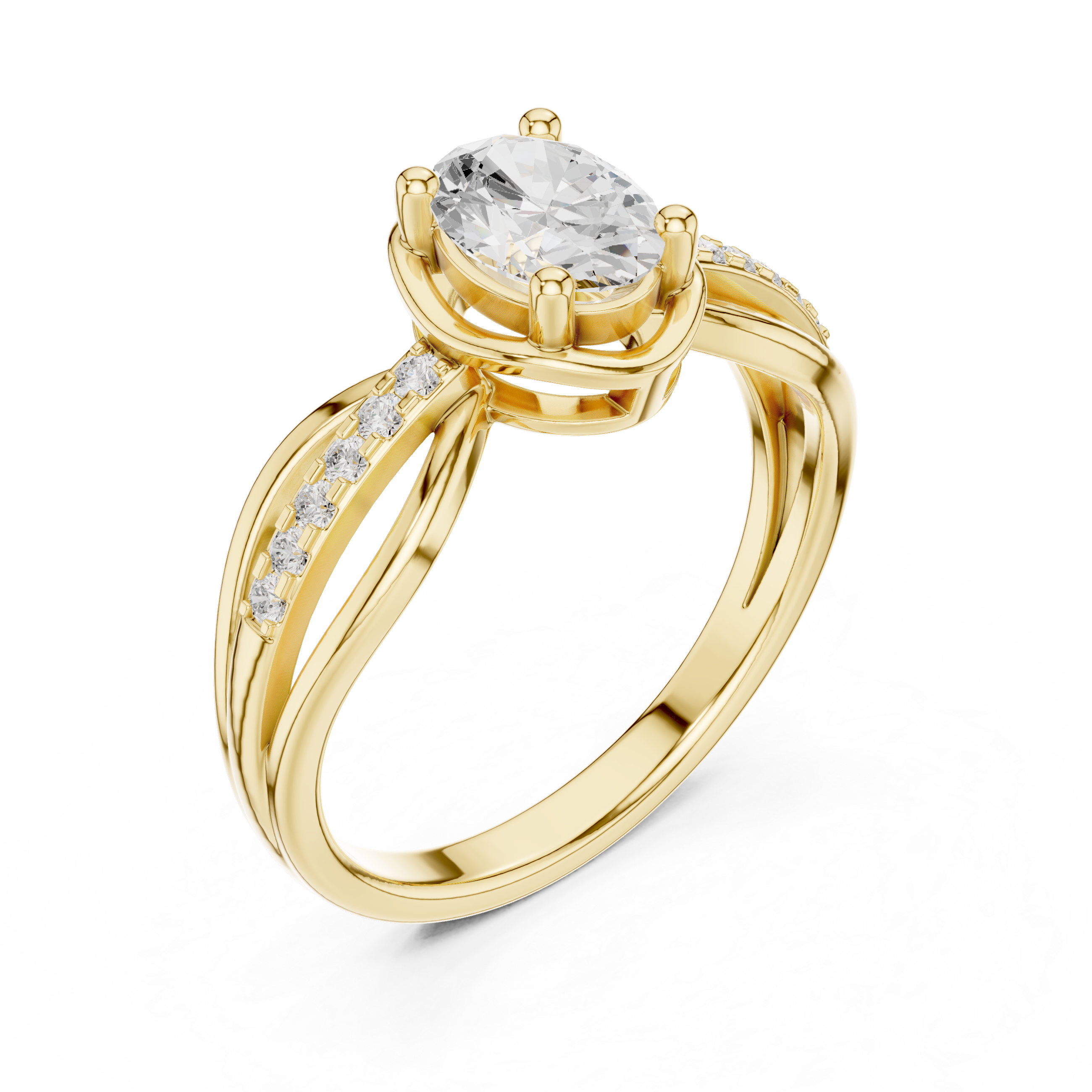 Stellar Solitaire Lab Grown Diamond Ring