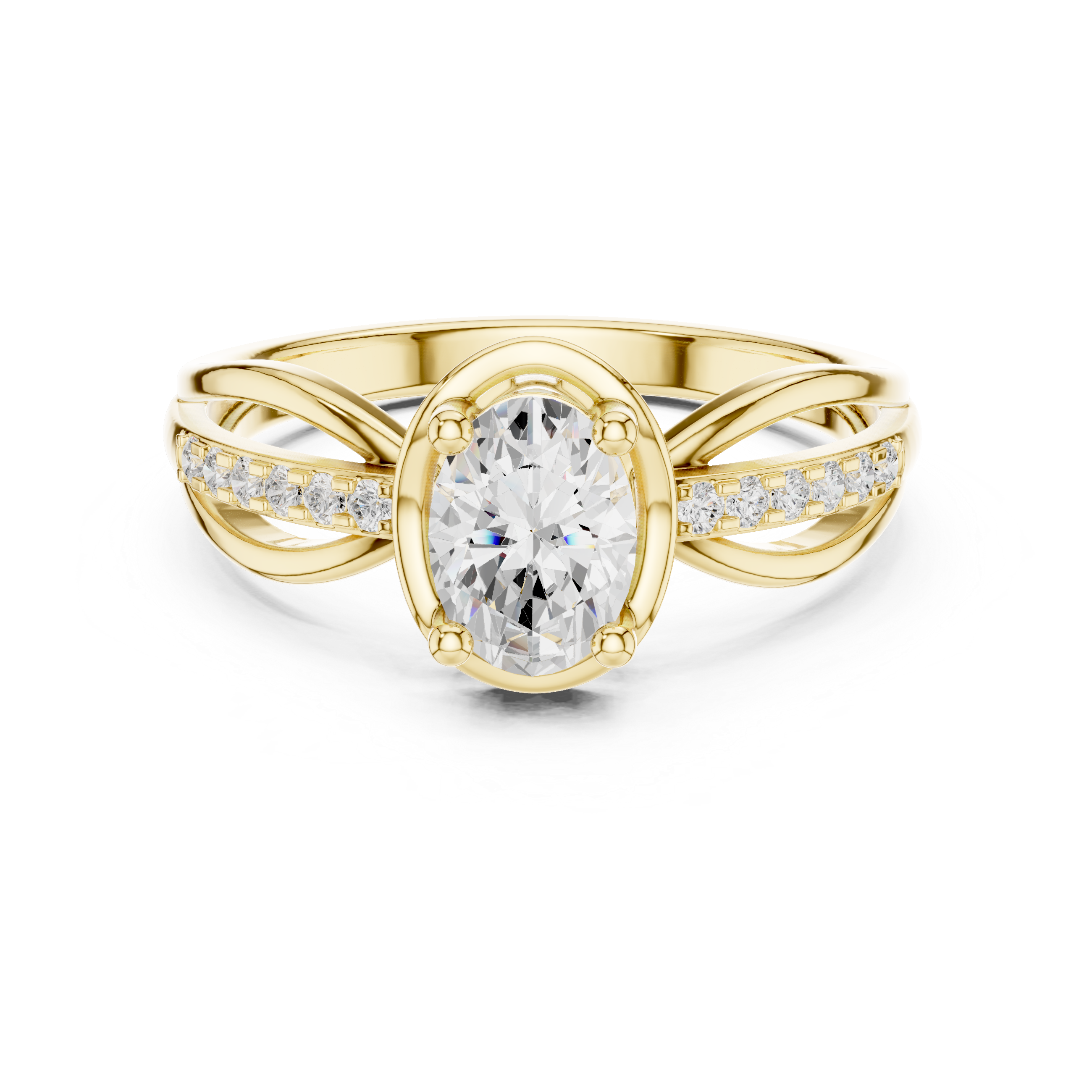 Stellar Solitaire Lab Grown Diamond Ring