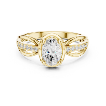 Stellar Solitaire Lab Grown Diamond Ring