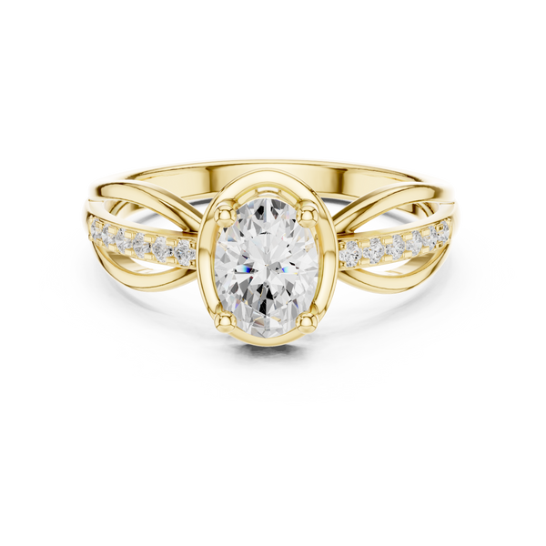 Stellar Solitaire Lab Grown Diamond Ring
