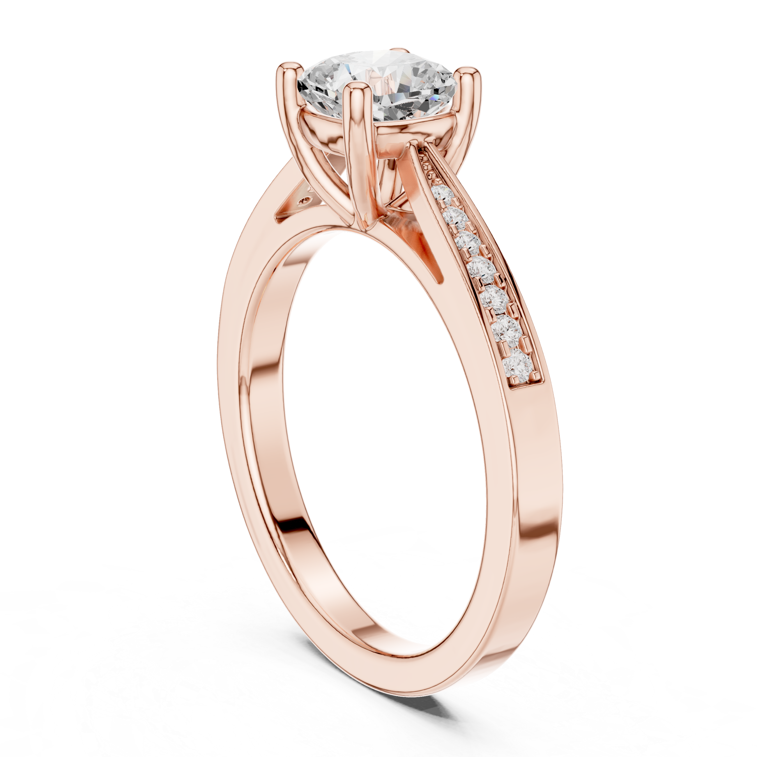 Crimson Crest Lab Grown Diamond Ring
