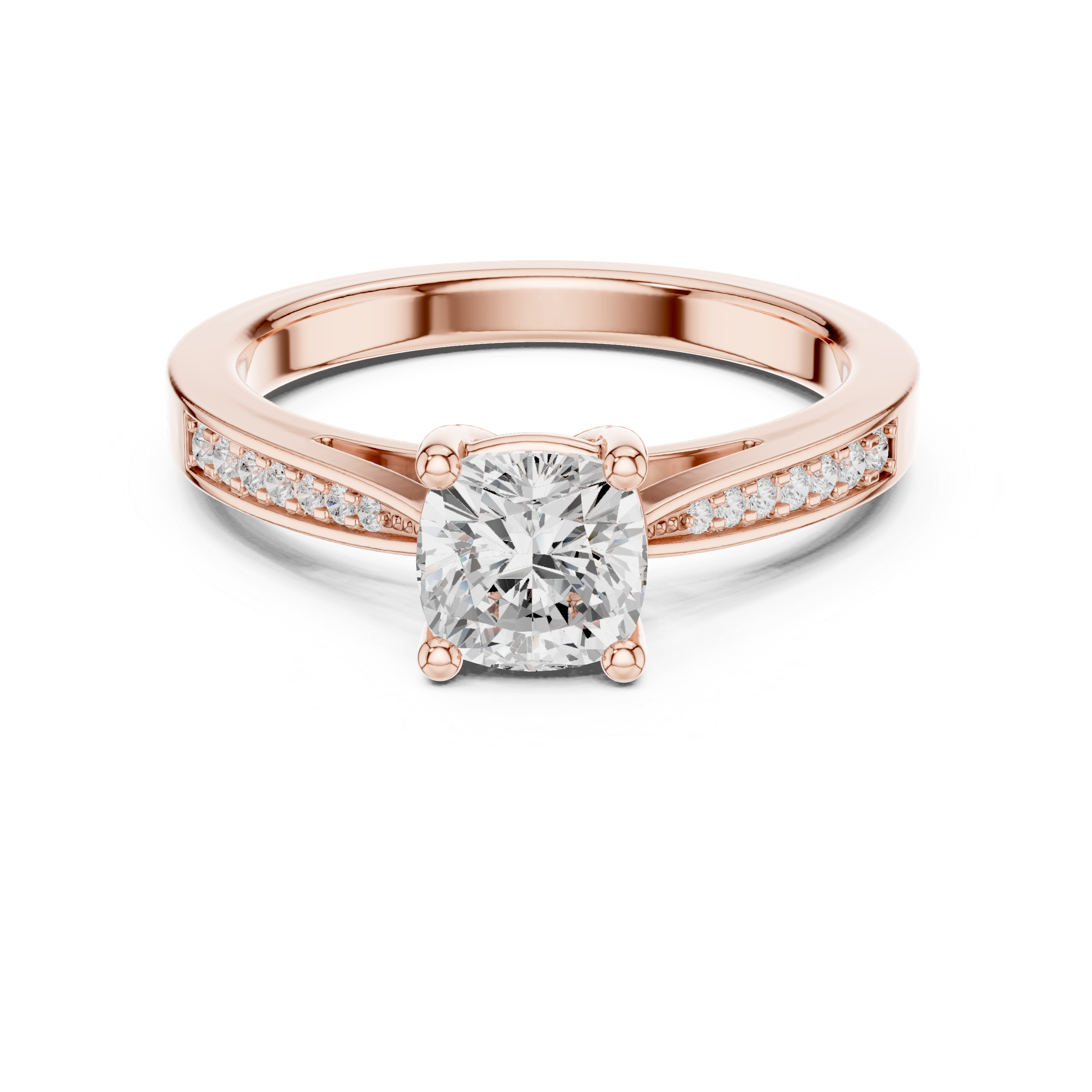 Crimson Crest Lab Grown Diamond Ring
