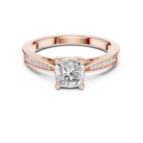 Crimson Crest Lab Grown Diamond Ring