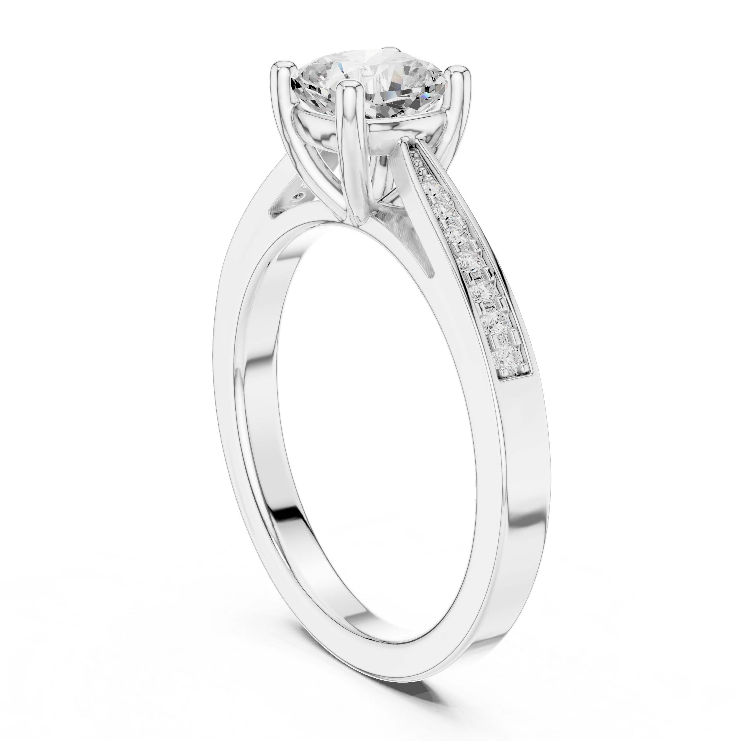 Crimson Crest Lab Grown Diamond Ring
