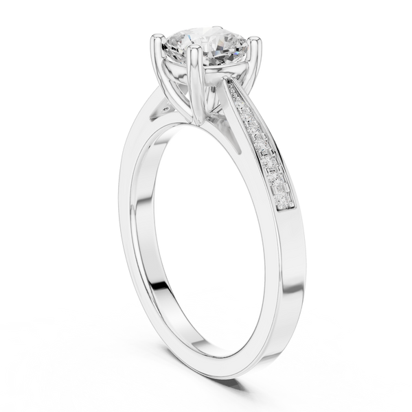 Crimson Crest Lab Grown Diamond Ring
