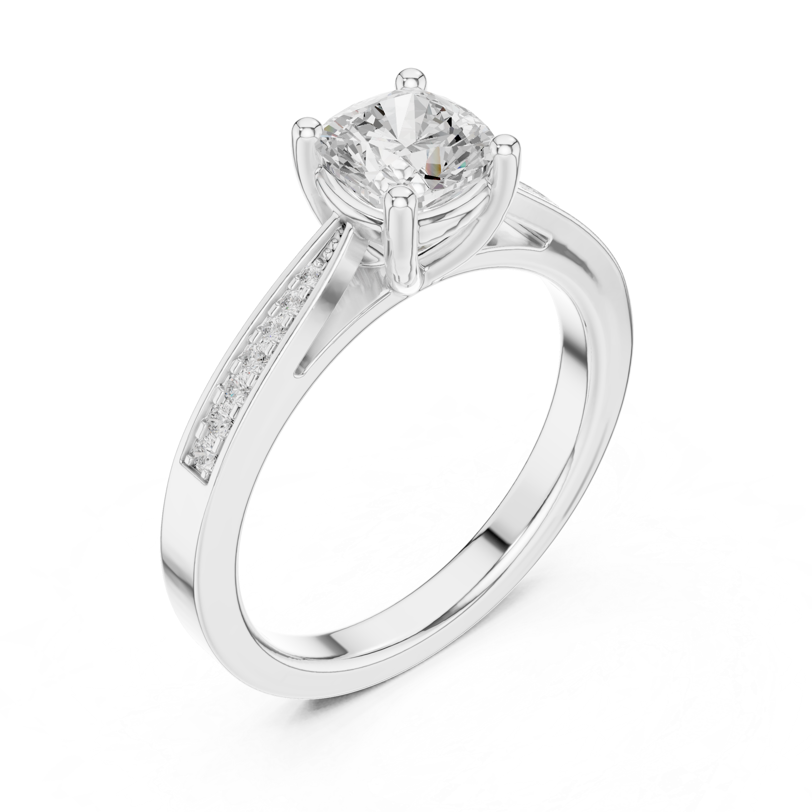 Crimson Crest Lab Grown Diamond Ring