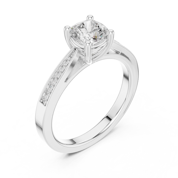 Crimson Crest Lab Grown Diamond Ring