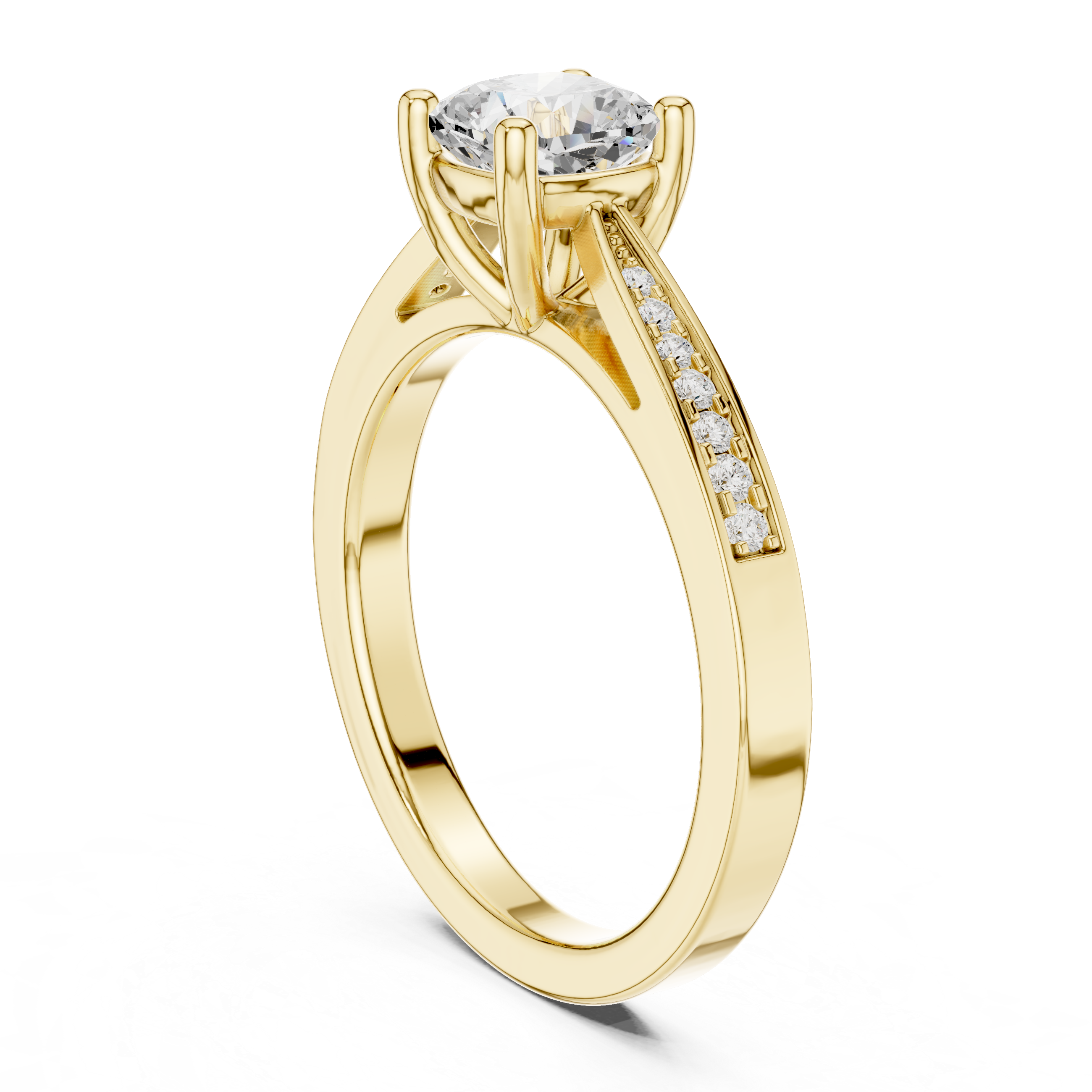 Crimson Crest Lab Grown Diamond Ring