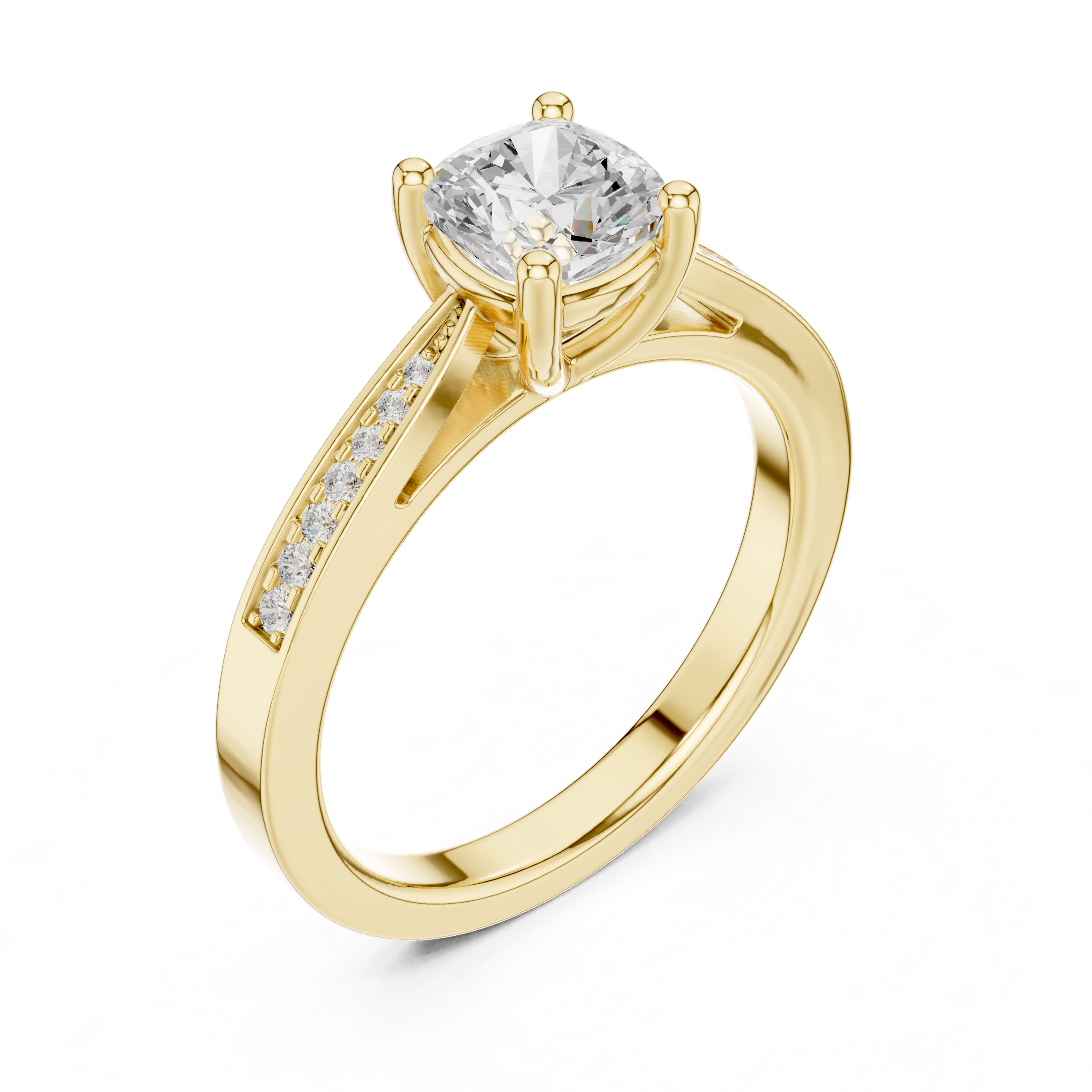 Crimson Crest Lab Grown Diamond Ring