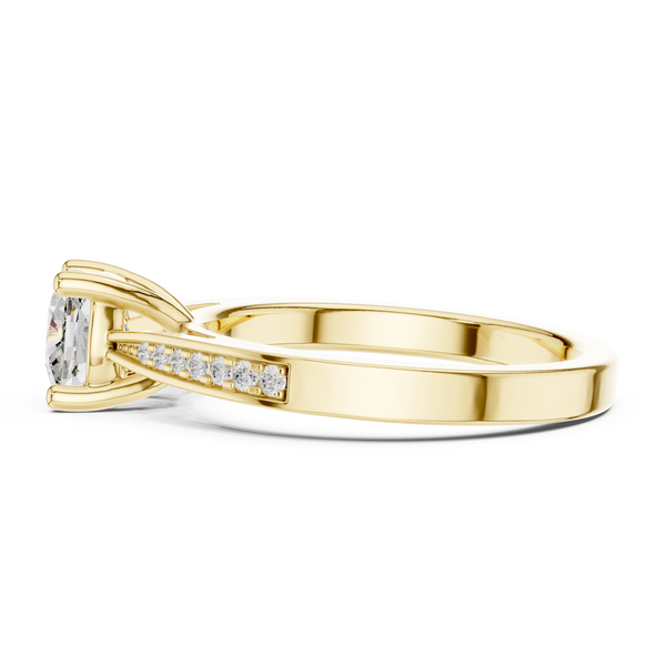 Crimson Crest Lab Grown Diamond Ring