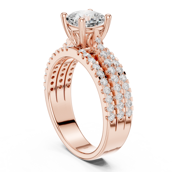 Sylvan Shadow Lab Grown Diamond Ring